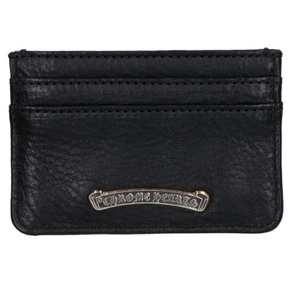 Chrome Hearts Double Side Leather Case Black Size ONE SIZE