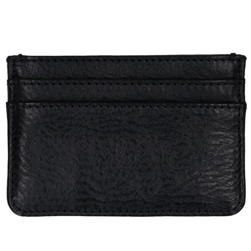 Chrome Hearts Double Side Leather Case Black Size ONE SIZE
