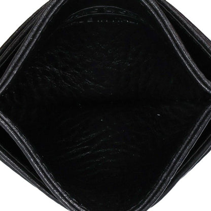 Chrome Hearts Double Side Leather Case Black Size ONE SIZE