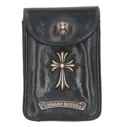 Chrome Hearts Small CH Leather Cigarette Case
