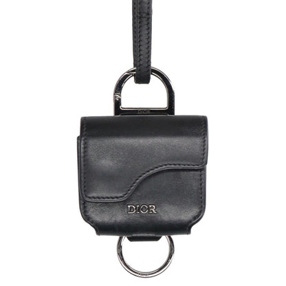 DIOR Leather Air Pods Black