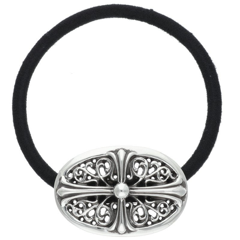 Chrome Hearts Classic Oval Silver Hair Tie Size ONE SIZE