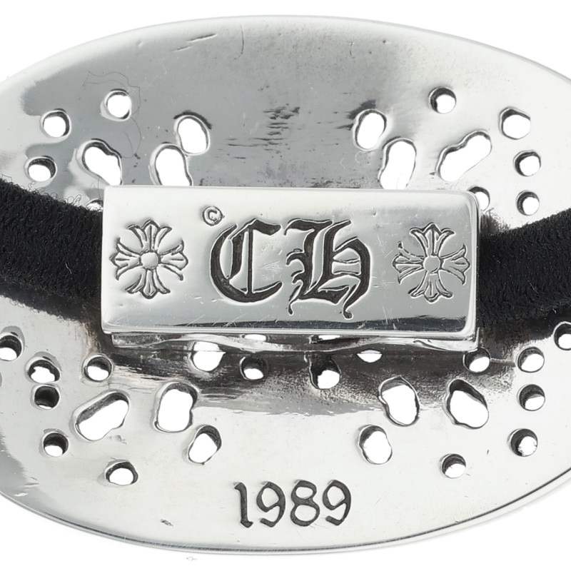 Chrome Hearts Classic Oval Silver Hair Tie Size ONE SIZE