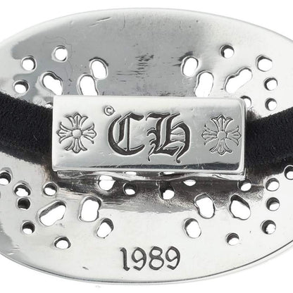 Chrome Hearts Classic Oval Silver Hair Tie Size ONE SIZE