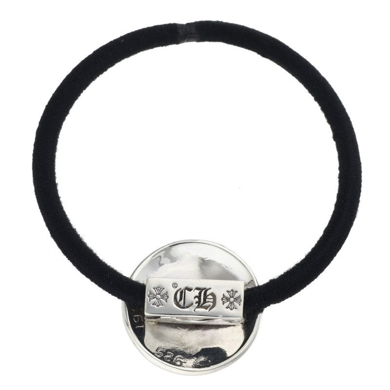 Chrome Hearts BS Fleur Button Silver Hair Tie Size ONE SIZE