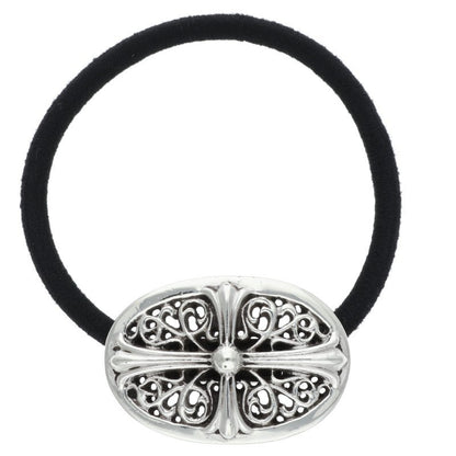 Chrome Hearts Classic Oval 925 Silver Hair Tie Size ONE SIZE