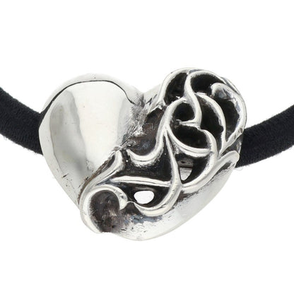 Chrome Hearts HAIRBAND Heart Button Hair Tie Size ONE SIZE