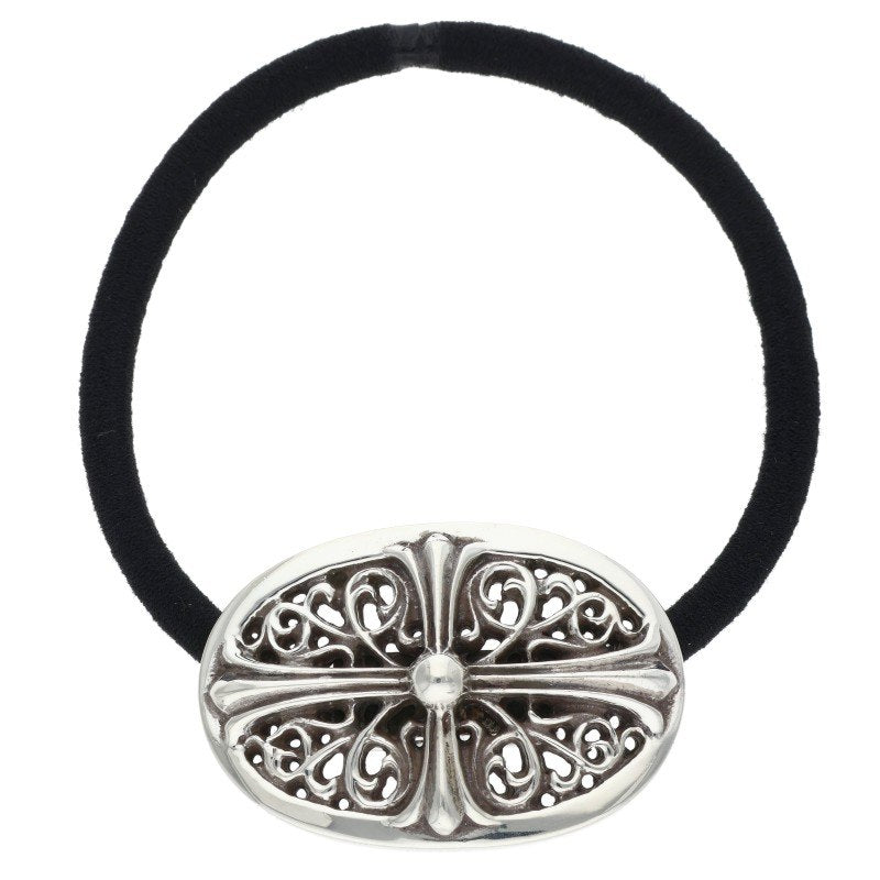 Chrome Hearts 925 Silver Classic Oval Hair Tie Size ONE SIZE