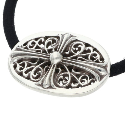 Chrome Hearts 925 Silver Classic Oval Hair Tie Size ONE SIZE