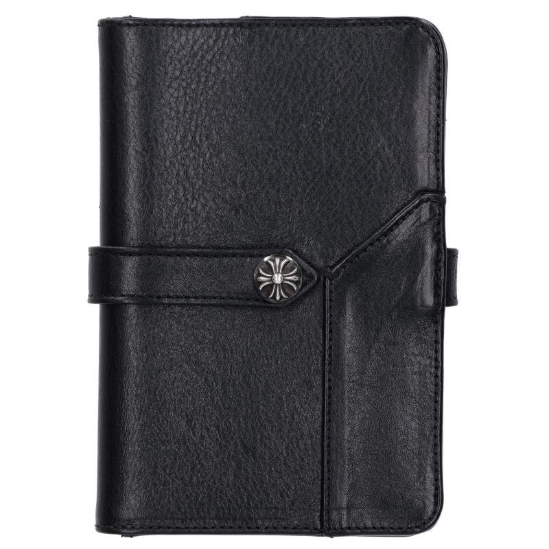 Chrome Hearts FIELD NOTES Cross Button Leather Cover