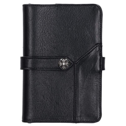 Chrome Hearts FIELD NOTES Cross Button Leather Cover