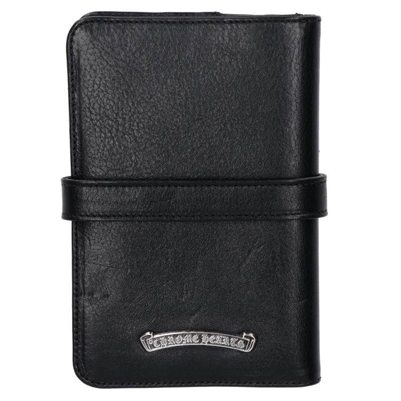 Chrome Hearts FIELD NOTES Cross Button Leather Cover