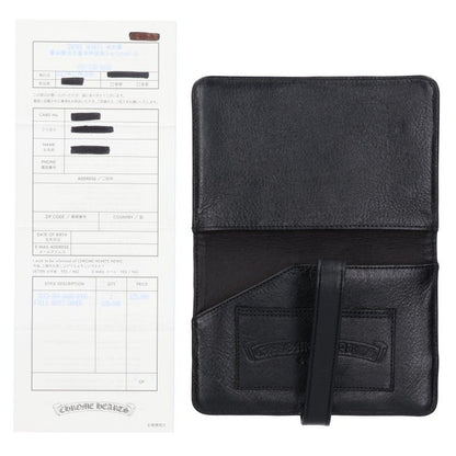 Chrome Hearts FIELD NOTES Cross Button Leather Cover