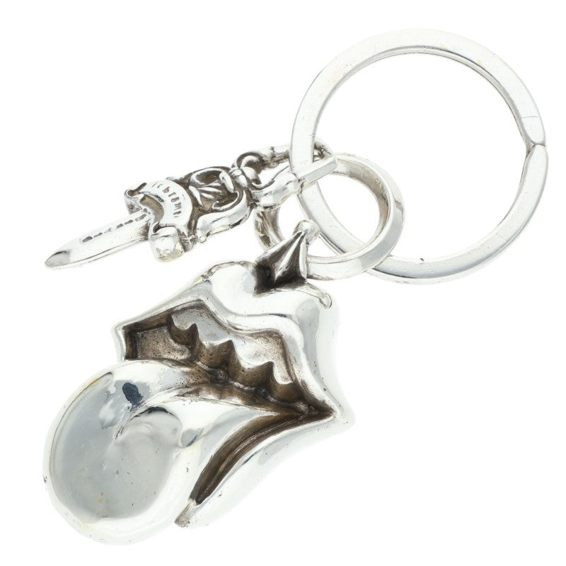 Chrome Hearts Lip & Tongue #5 Silver Keyring Size ONE SIZE