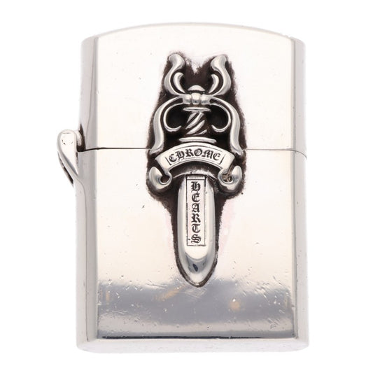 Chrome Hearts ZIPPO LIGHTERZ-V6 Zippo Silver Size ONE SIZE