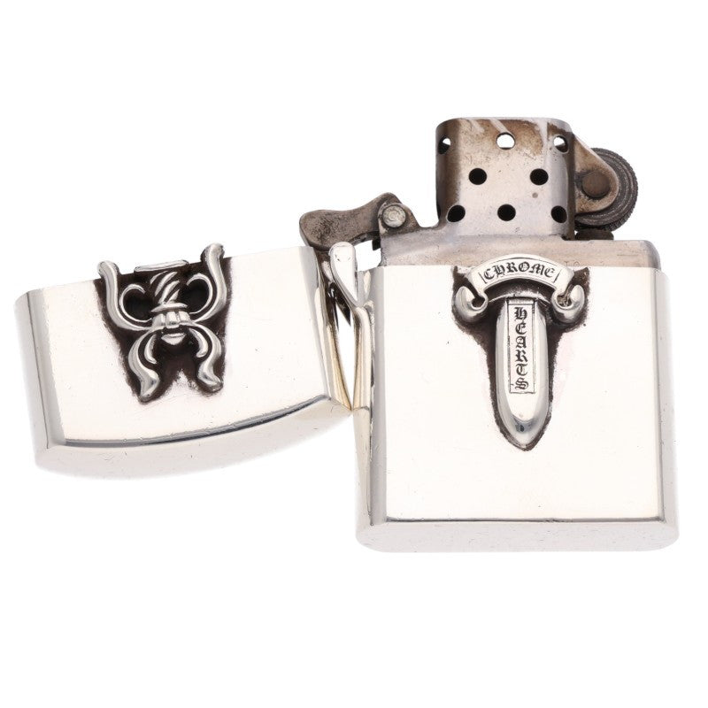 Chrome Hearts ZIPPO LIGHTERZ-V6 Zippo Silver Size ONE SIZE