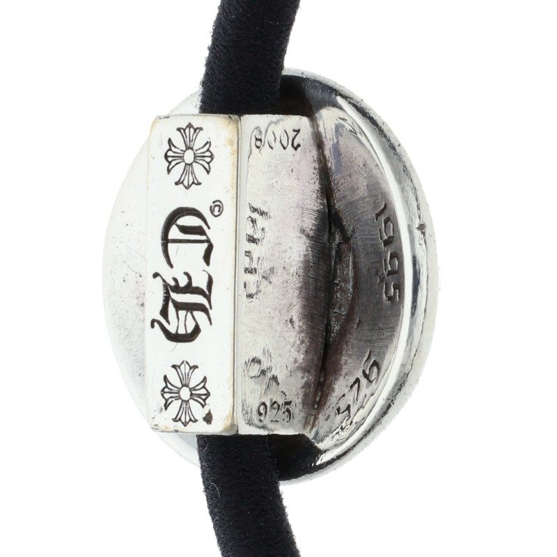 Chrome Hearts Cross Ball Button Tie Silver Size ONE SIZE