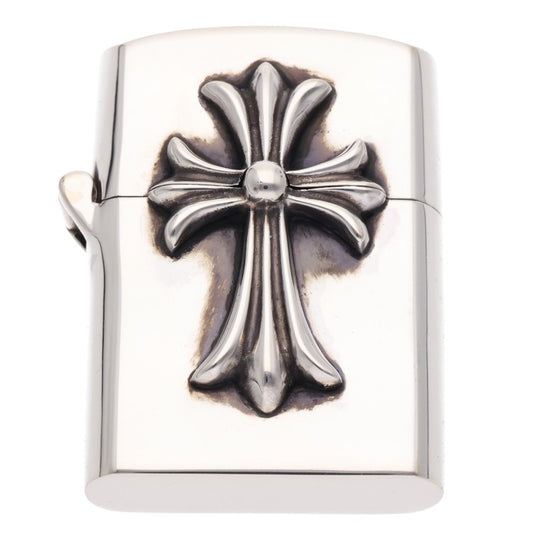 Chrome Hearts Zippo Lighter V1 Cross Silver Size ONE SIZE