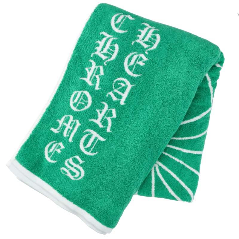 Chrome Hearts Cemetery Cross Beach Towel Size ONE SIZE
