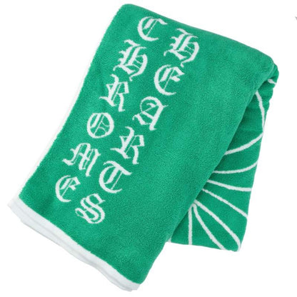 Chrome Hearts Cemetery Cross Beach Towel Size ONE SIZE