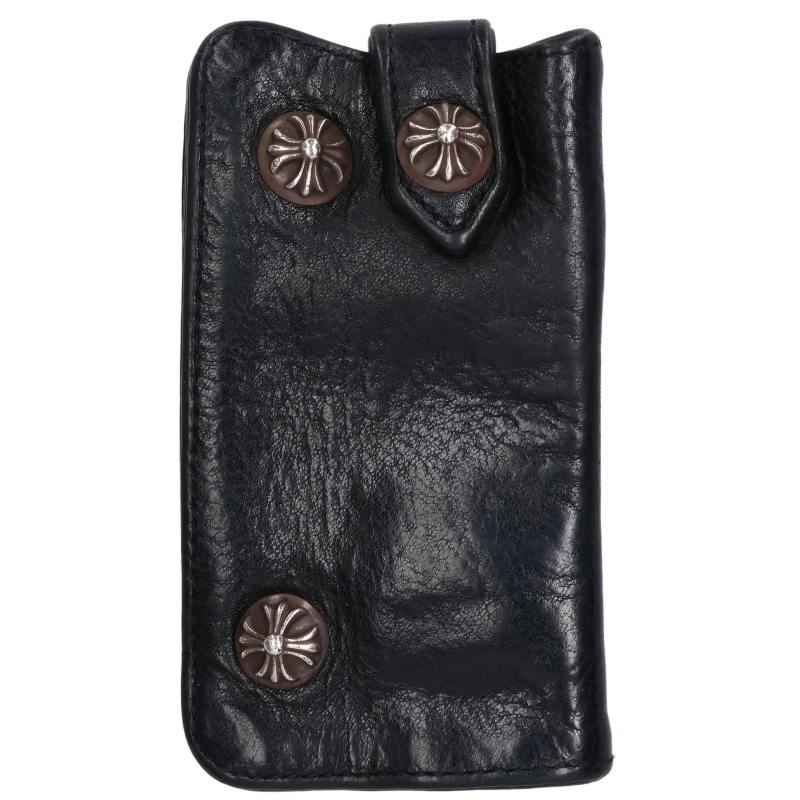 Chrome Hearts KEY CASE Cross Ball Key Case Size ONE Black