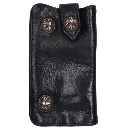 Chrome Hearts KEY CASE Cross Ball Key Case Size ONE Black