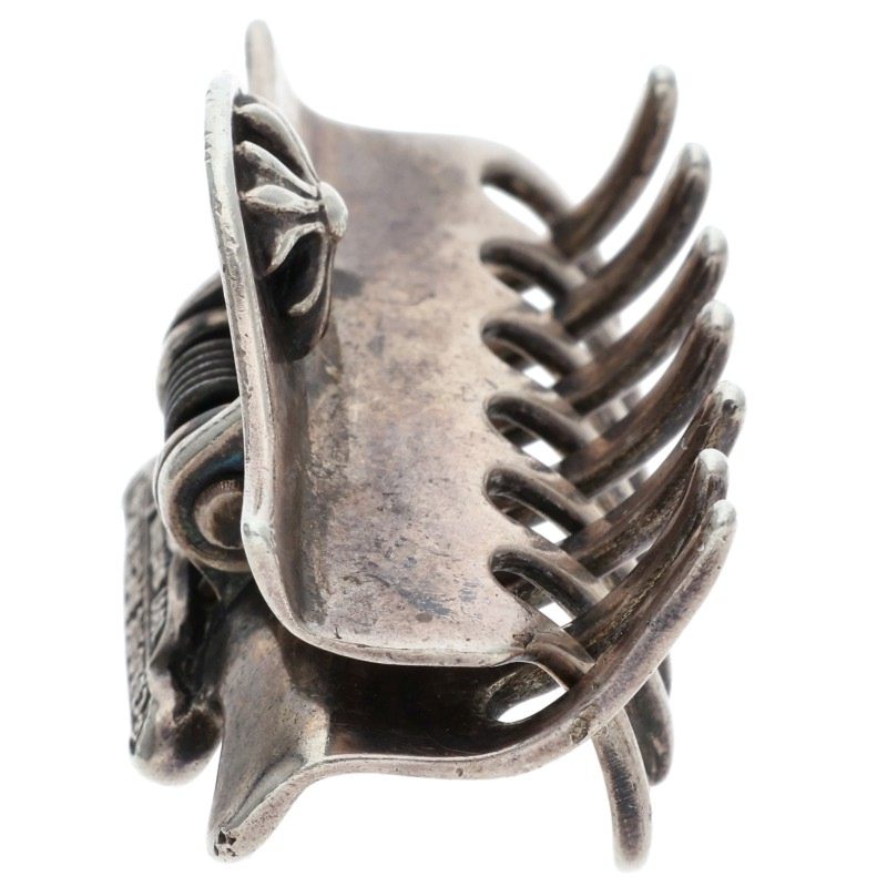 Chrome Hearts Valletta CH Plus Silver Hair Clip