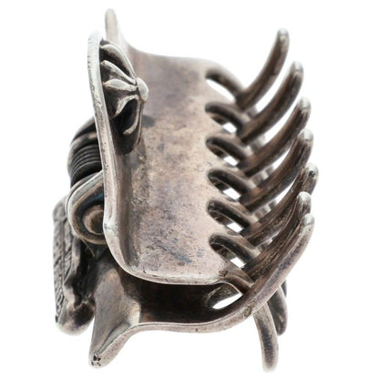 Chrome Hearts Valletta CH Plus Silver Hair Clip