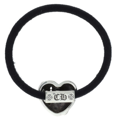 Chrome Hearts Heart Button Hair Tie Silver Size ONE SIZE