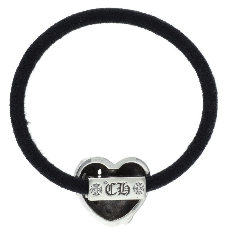 Chrome Hearts Heart Button Hair Tie Silver Size ONE SIZE