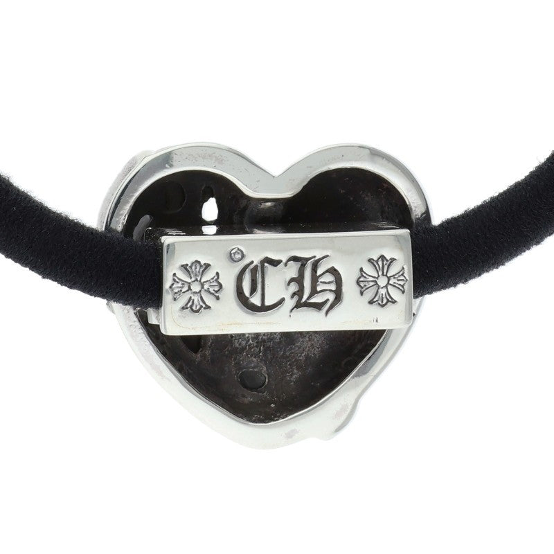 Chrome Hearts Heart Button Hair Tie Silver Size ONE SIZE