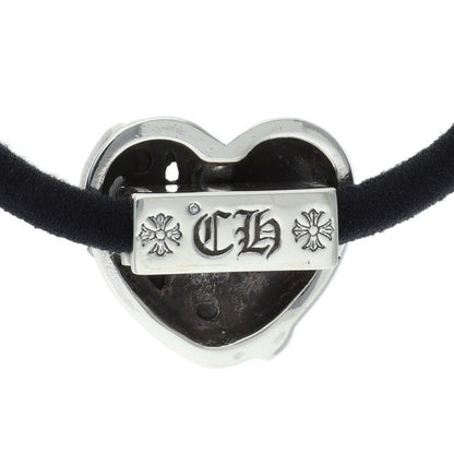 Chrome Hearts Heart Button Hair Tie Silver Size ONE SIZE