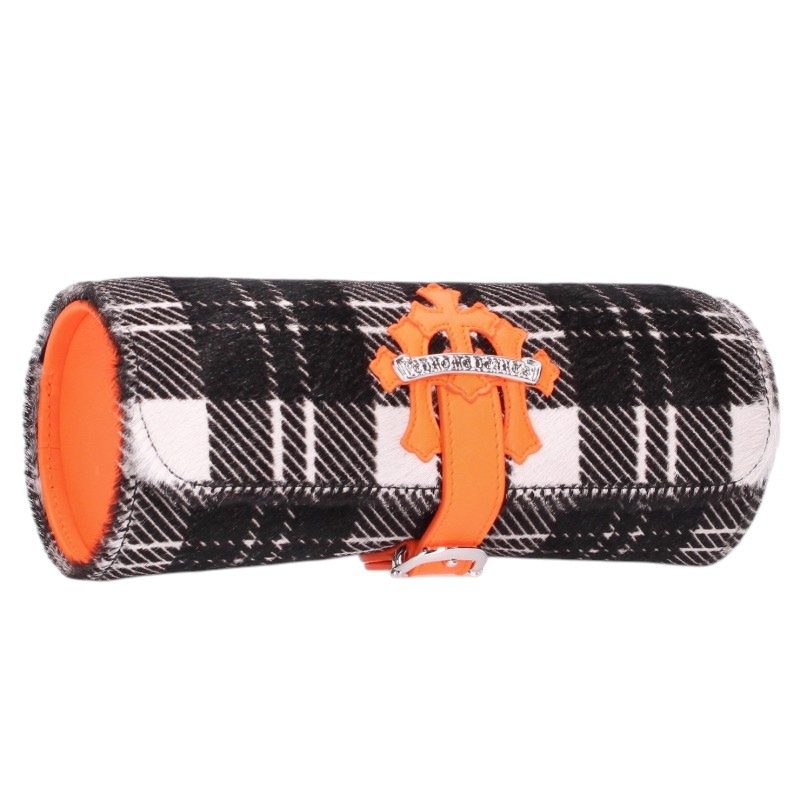 Chrome Hearts JEWELRY ROLL Calf Case Multi Size ONE SIZE