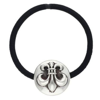 Chrome Hearts BS Fleur Silver Concho Hair Tie