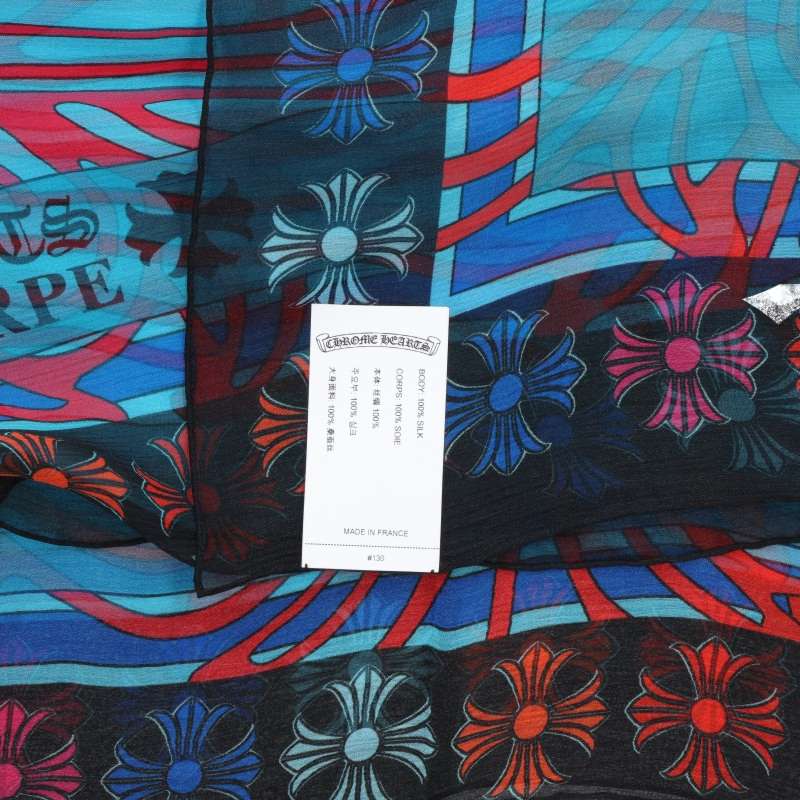 Chrome Hearts CH Scarf Mapplethorpe Silk Scarf Size ONE SIZE