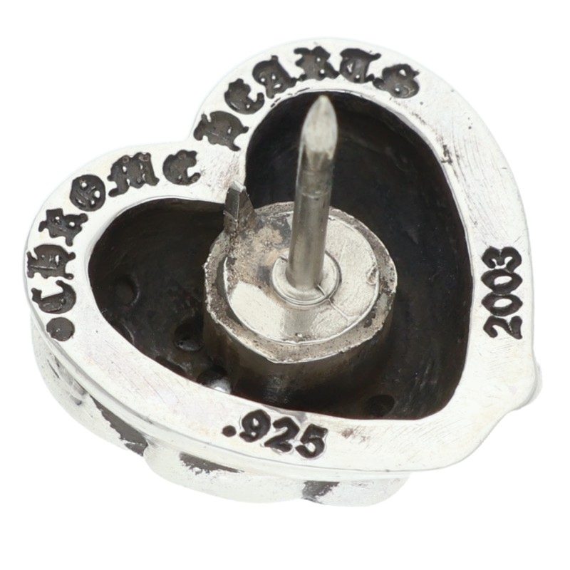 Chrome Hearts Heart Silver Stick Pin