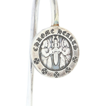 Chrome Hearts Angel Medal Silver Bookmark
