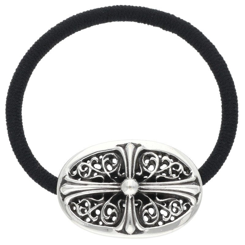 Chrome Hearts HAIRBAND TNY OVL Silver/Black Concho Multi