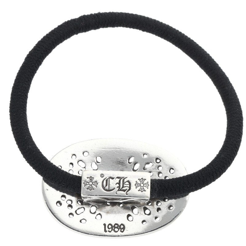 Chrome Hearts HAIRBAND TNY OVL Silver/Black Concho Multi