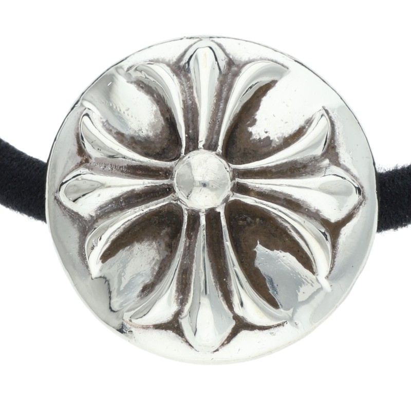 Chrome Hearts Silver Cross Ball Concho