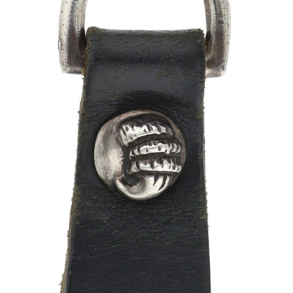Chrome Hearts D-Ring Claw Ball Leather Belt Loop
