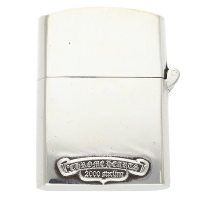Chrome Hearts Zippo Filigree Cross Silver Lighter