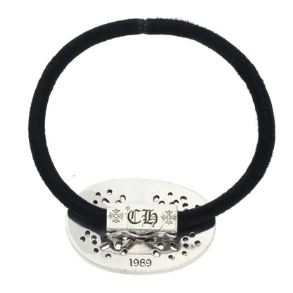 Chrome Hearts Classic Oval Silver Concho Hair Tie
