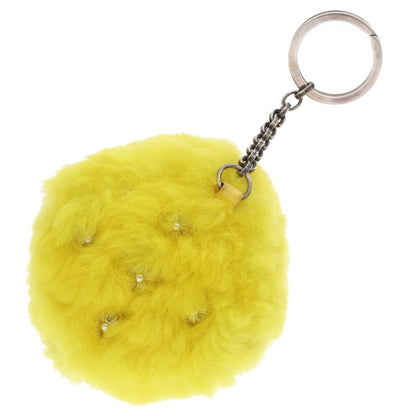 Chrome Hearts Fuzzy Dice Cross Ball Button Wallet Chain