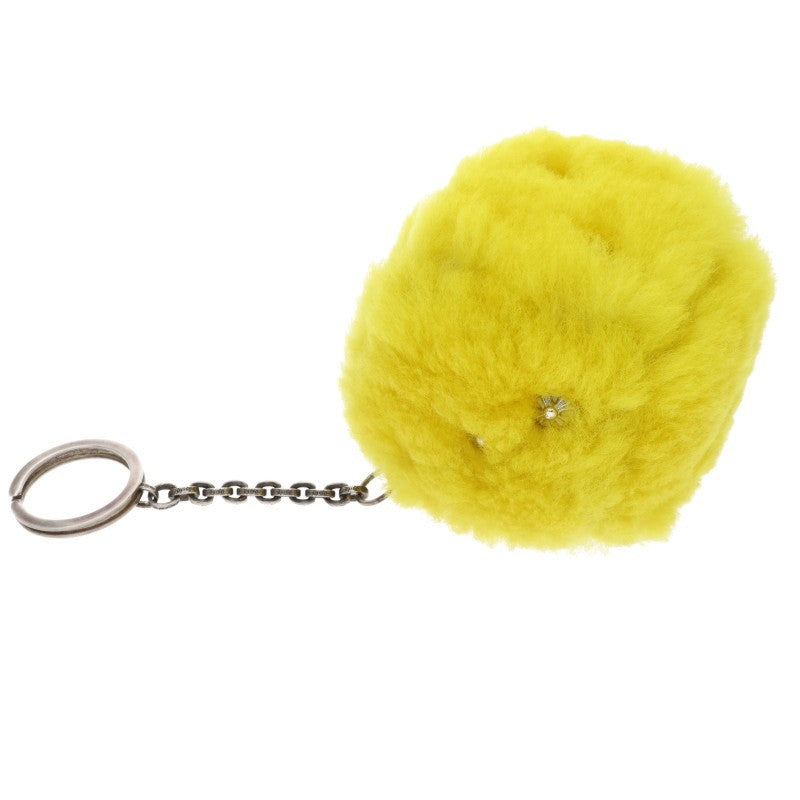 Chrome Hearts Fuzzy Dice Cross Ball Button Wallet Chain