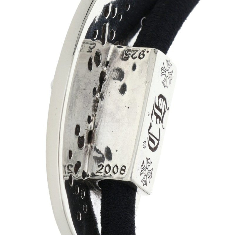 Chrome Hearts Classic Oval Silver Hair Tie