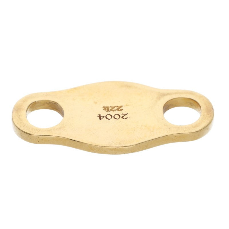 Chrome Hearts 22K SHOELACE V1 Gold Charm
