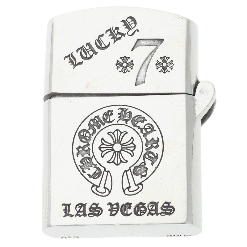 Chrome Hearts LIGHTERZ-V7 Las Vegas Silver Zippo