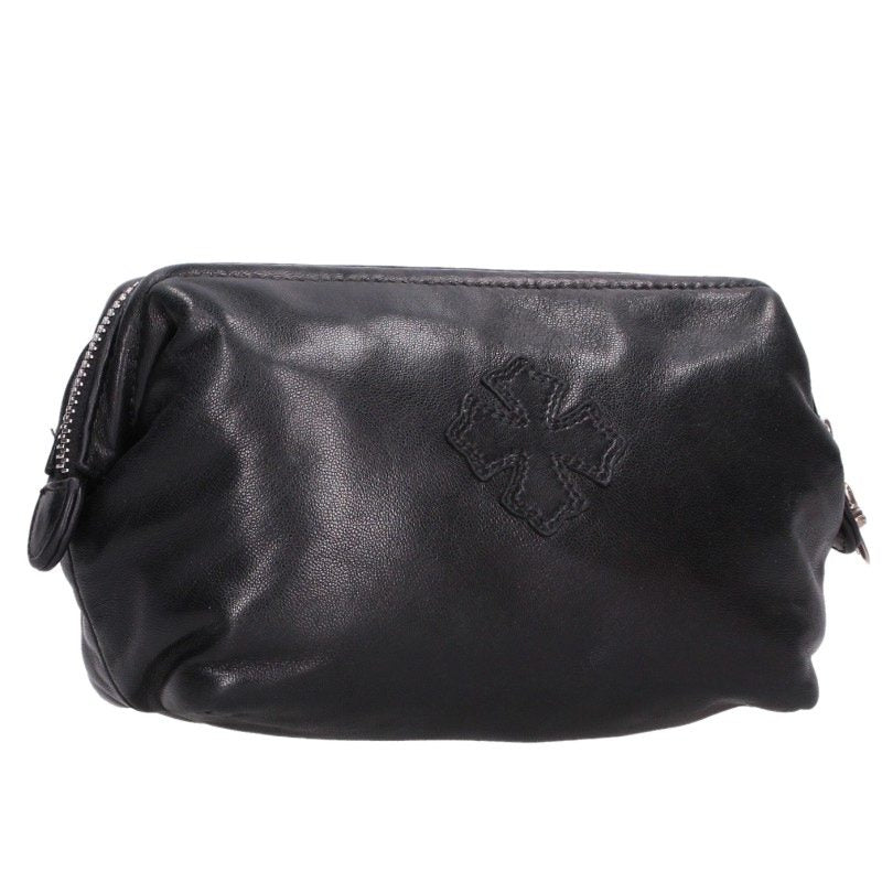 Chrome Hearts COSMETIC POUCH CH Plus Dagger Zip Pouch