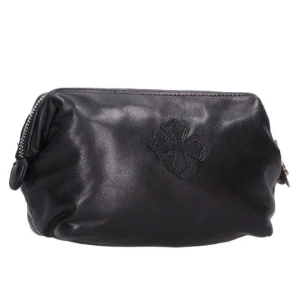 Chrome Hearts COSMETIC POUCH CH Plus Dagger Zip Pouch